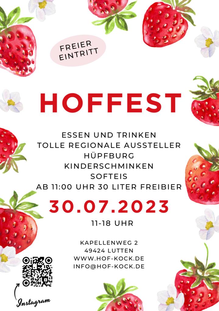 Hoffest 30 07 2023